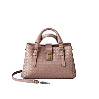 [스페셜오더]BOTTEGA VENETA-493994 보테가 베네타 다크 바롤로 인트레치아토 미니 로마백