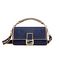 [스페셜오더]FENDI-8BR771 펜디 더블 F 라지 바게트백