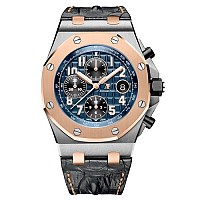 [스페셜오더]Audemars Piguet-오데마피게 로얄 오크 오프쇼어 셀프와인딩 크로노그래프 핑크 골드 블랙 42mm