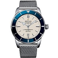 [스페셜오더]BREITLING-브라이틀링 슈퍼오션 헤리티지 II 블랙세라믹베젤 스틸브레이슬릿 워치46mm