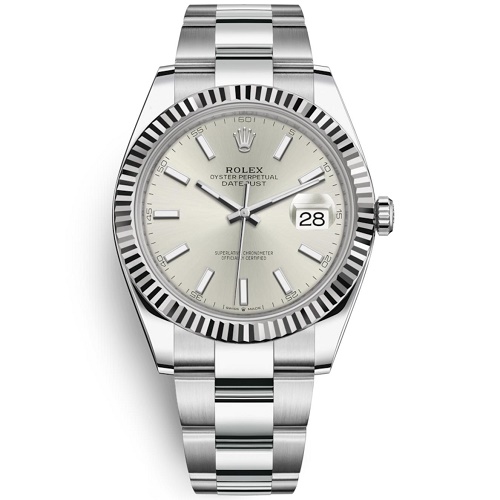 [스페셜오더]ROLEX-롤렉스 데이트저스트 데이트 스틸 실버다이얼 맨스워치41mm