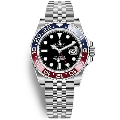 ★[AR팩토리]ROLEX-롤렉스 GMT-마스터 II 옐로우 골드 스틸 남성시계 40mm