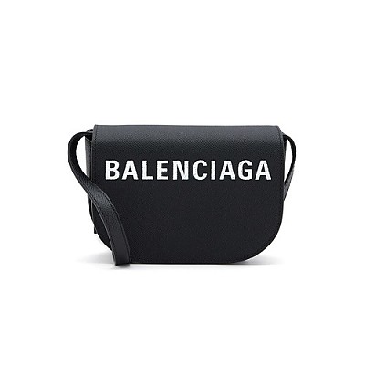 [스페셜오더]BALENCIAGA-550639 발렌시아가 블랙 스몰 빌리 데이 박스 숄더백 XS