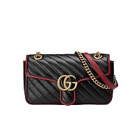 [스페셜오더]GUCCI-443497 9022 구찌 GG 마몽 화이트 스몰 숄더백