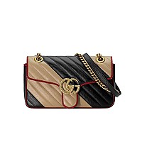 [스페셜오더]GUCCI-443497 9022 구찌 GG 마몽 화이트 스몰 숄더백