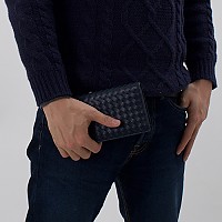 [스페셜오더]BOTTEGA VENETA-316005 보테가 베네타 라이트 토드마린 인트레치아토 VN 콘티넨탈 지갑