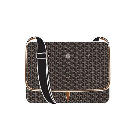 [스페셜오더]GOYARD-메종 고야드 블랙텐 CAPETIEN 카페티엔 메신저 백 PM