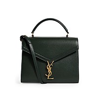 [스페셜오더]SAINT LAURENT-578000 생 로랑 블랙 CASSANDRA 카산드라 크로커다일 미디엄 탑 핸들백