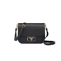 [스페셜오더]PRADA-1BD217 프라다 파이어 레드 사피아노 엠블럼 숄더백