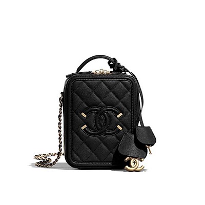[스페셜오더]CHANEL-12181 샤넬 블랙 26S/S 신상 바니티 케이스