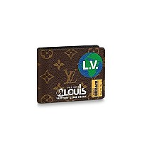 LOUIS VUITTON-M83380 루이비통 화이트 모노그램 섀도우 멀티플 월릿