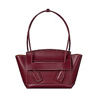 [스페셜오더]BOTTEGA VENETA-575943 보테가 베네타 네로 인트레치아토 새들 스티치 Arco 아르코 33 탑 핸들백