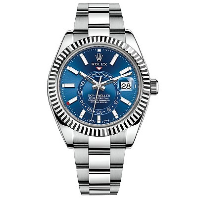 ★[正品완벽재현]ROLEX-326935 롤렉스 스카이-드웰러 에버로즈 골드 슬레이트 클래식 워치 42mm