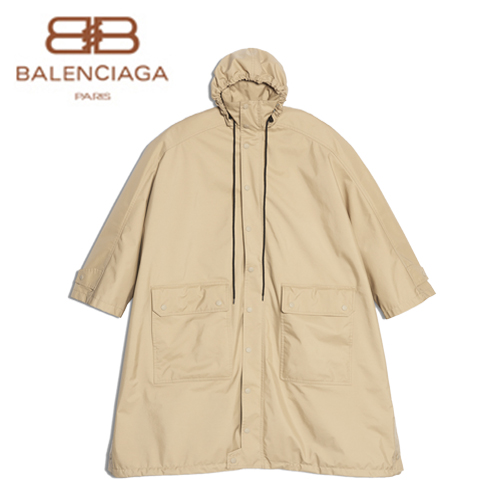 BALENCIAGA-518184 발렌시아가 오페라 레인 윈드브레이커 코트