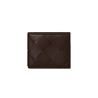 [스페셜오더]BOTTEGA VENETA-605721 보테가 베네타 블랙 인트레치아토 위빙 폴더 지갑 #sa보테가베네타