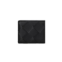 [스페셜오더]BOTTEGA VENETA-605721 보테가 베네타 블랙 인트레치아토 위빙 폴더 지갑 #sa보테가베네타