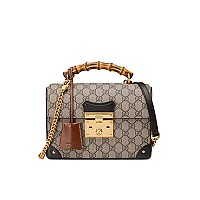 [스페셜오더]GUCCI-603221 8928 구찌 핑크&화이트 레 뽐므 스몰 뱀부 숄더백