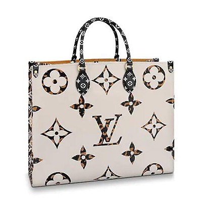 [스페셜오더]LOUIS VUITTON-M55421 루이비통 블랙/코클리코 레드 모노그램 시어링 온더고