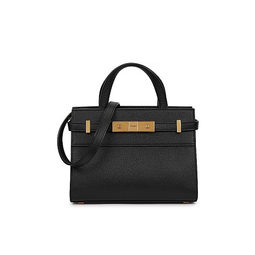 [스페셜오더]SAINT LAURENT-593741 생 로랑 블랙 MANHATTAN NANO 탑 핸들백