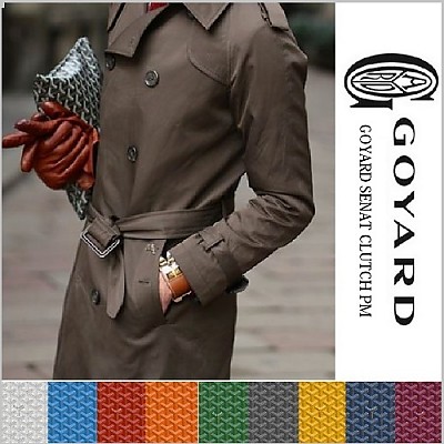 [스페셜오더]GOYARD-고야드 화이트 코튼 캔버스 Nécessaire polished 파우치