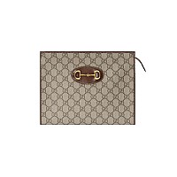 [스페셜오더]GUCCI-‎658549 8563 구찌 브라운 홀스빗 GG 수프림 1955 카드 케이스