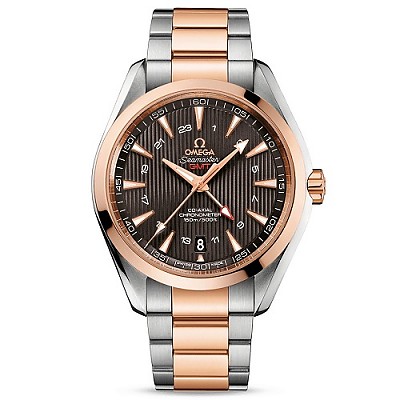 [스페셜오더]OMEGA-오메가 씨마스터 아쿠아 테라 150M 코액시얼 GMT 스틸 시계 43mm #오메가짝퉁