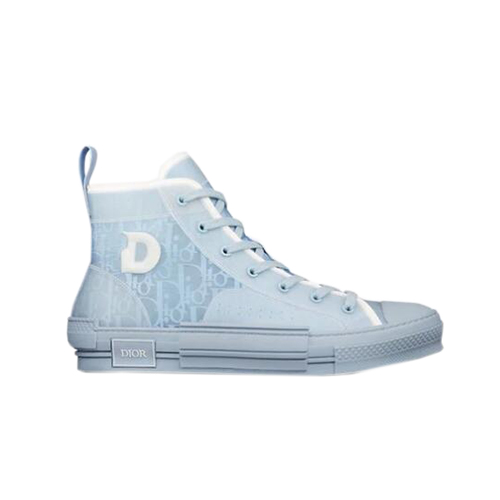 DIOR-3SH118 디올 라이트 블루 B23 DIOR & DANIEL ARSHAM 하이탑 스니커즈 남여공용