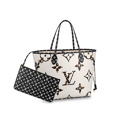 LOUIS VUITTON-M11263 루이비통 라군 블루 모노그램 타일 네버풀 MM