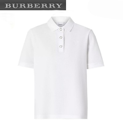 BURBERRY-80152101 버버리 카멜 모노그램 모티프 피케 폴로셔츠