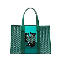 [스페셜오더]GOYARD-고야드 네이비 VILLETTE 빌렛 프렌치 블독 마카쥬 토트백