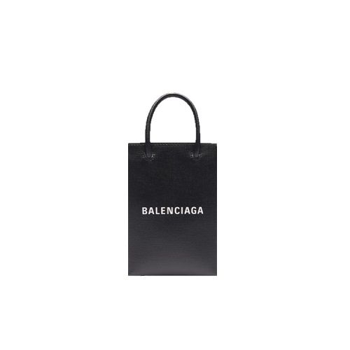 [스페셜오더]BALENCIAGA-5938260 발렌시아가 블랙 쇼핑 휴대폰 홀더