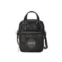 [스페셜오더]GUCCI-625576 1000 구찌 블랙 에코 GG 나일론 오프 더 그리드 지퍼 어라운드 지갑