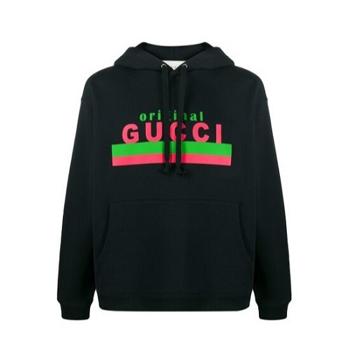 GUCCI-626989 구찌 블랙 Original Gucci 프린트 후드 여성용