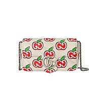 GUCCI-476433 1000 구찌 블랙 페이턴트 가죽 GG 마몽 수퍼 미니백