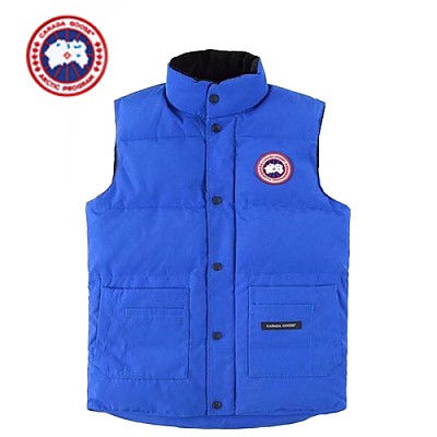 CANADA GOOSE-4154M 캐나다구스 블루 프리스타일 크루 패딩 조끼 남여공용