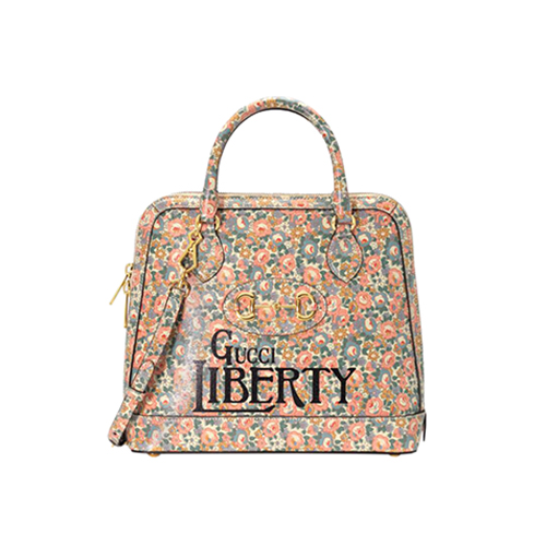 [스페셜오더]GUCCI-620850 5964 구찌 아이보리 구찌 1955 홀스빗 Liberty London 탑 핸들 백