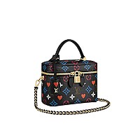 LOUIS VUITTON-M25219 루이비통 화이트 모노그램 램스킨 베니티 PM