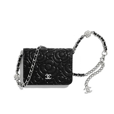 [스페셜오더]CHANEL-AP1770 샤넬 블랙 실버 메탈 벨트 백