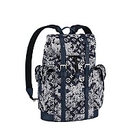 LOUIS VUITTON-M24996 루이비통 네이비 모노그램 서핑 크리스토퍼 백팩 MM