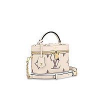 LOUIS VUITTON-M25219 루이비통 화이트 모노그램 램스킨 베니티 PM