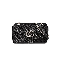 [스페셜오더]GUCCI-443497 9022 구찌 GG 마몽 화이트 스몰 숄더백