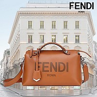 [스페셜오더]FENDI-8BL146 펜디 브라운 엘라프 바이 더 웨이 미디엄 보스턴 백