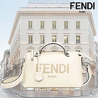 [스페셜오더]FENDI-8BL146 펜디 브라운 엘라프 바이 더 웨이 미디엄 보스턴 백