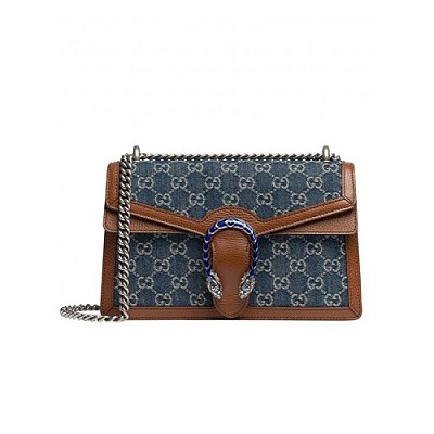 [스페셜오더]GUCCI-‎517350 8375 구찌 블루 오피디아 GG 오가닉 데님 미니 백