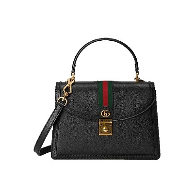 [스페셜오더]GUCCI-‎‎‎‎‎651055 8454 구찌 화이트 오피디아 웹 디테일 스몰 탑 핸들 백