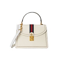 [스페셜오더]GUCCI-651055 9794 구찌 오피디아 화이트/베이지 GG 수프림 스몰 탑 핸들백