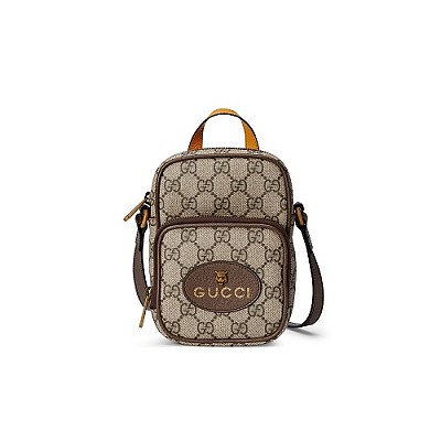 GUCCI-473954 8861 구찌 네오 빈티지 GG 수프림 옐로우 2단 반지갑