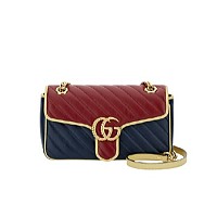 [스페셜오더]GUCCI-443497 9022 구찌 GG 마몽 화이트 스몰 숄더백