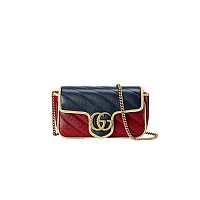 [스페셜오더]GUCCI-‎574969 9389 구찌 버터&파스텔 블루 GG 마몽 수퍼 미니 백