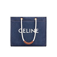 [스페셜오더]CELINE-193952 셀린느 데님 CELINE 프린트 로고 AVA 아바 호보백